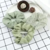 3Pcs/Lot Korean Printing Large Hair Bands For Women Girl Elastic Hair Ring Fashion Scrunchies Dating Party Headdress Accessories