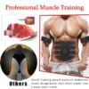 Electric Muscle Stimulator EMS Wireless Buttocks Hip Trainer Abdominal ABS Stimulator Fitness Body Slimming Massager