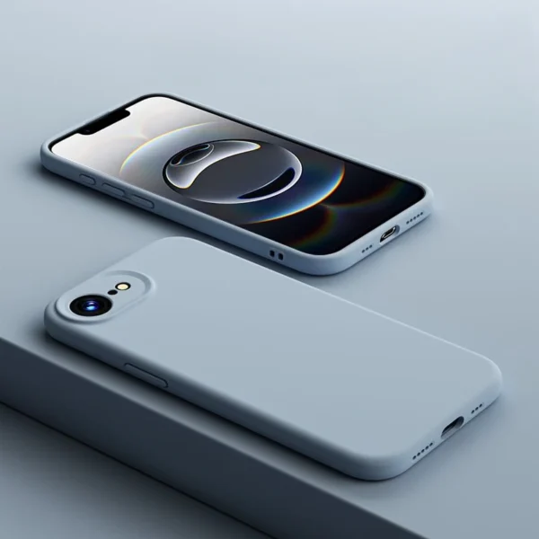 For Apple Iphone 16E 16e Iphone16e Liquid Silicone Phone Case for IPHONE SE 4 SE4 Lens Protection Protective Cover Soft Shell