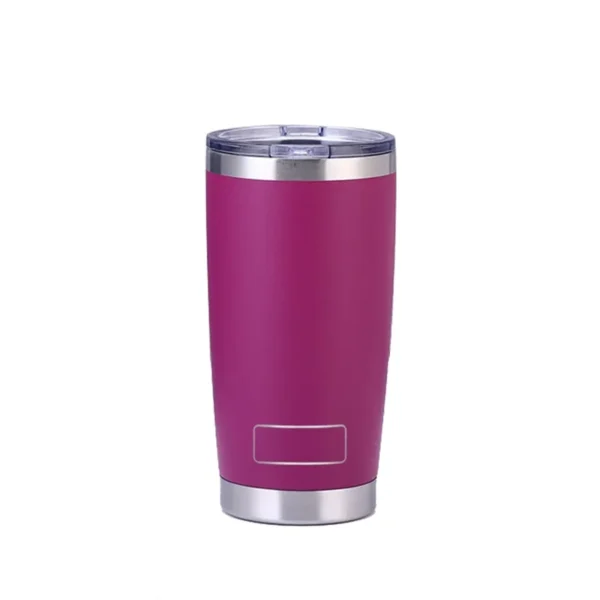20oz Travel Mug Yetys Ice Cup Tumbler 304 Stainless Steel Double Wall Vacuum Insulated Coffee Mug Flask Water Bottle for Outdoor