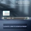 UYUXIO Kickstand Clear Mobile Phone Case for Samsung Galaxy S25 Ultra Plus S24 S23 FE S22 Stand Cases Back Cover with Holder
