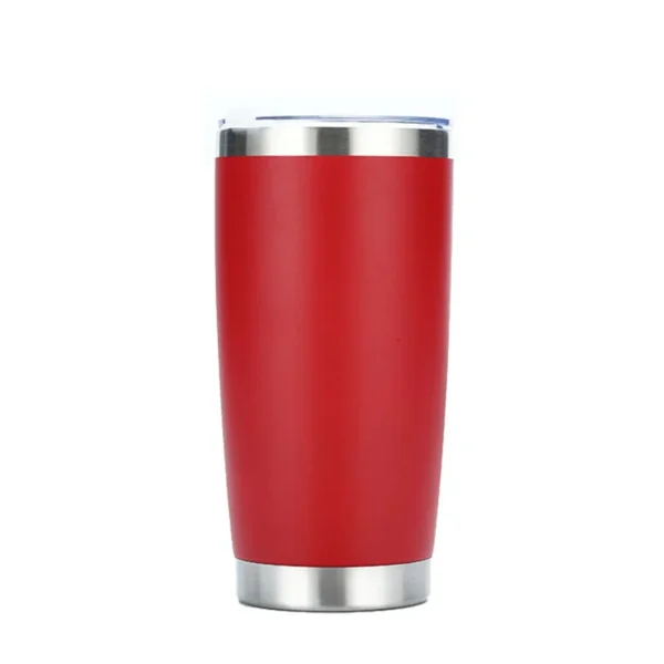 20oz Travel Mug Yetys Ice Cup Tumbler 304 Stainless Steel Double Wall Vacuum Insulated Coffee Mug Flask Water Bottle for Outdoor
