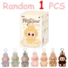For Labubu 2 Heartbeat Macaron Enamel The Monsters Face Blind Box Pvc Figurine Tabletop Ornament Kawaii Doll Kid Birthday Gift