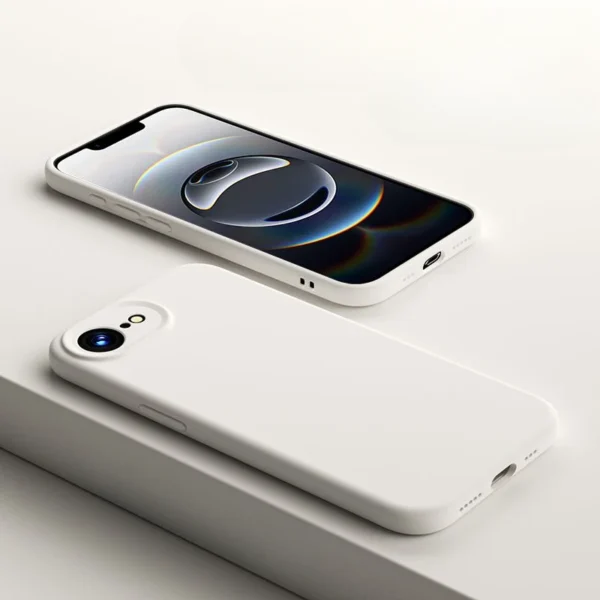 For Apple Iphone 16E 16e Iphone16e Liquid Silicone Phone Case for IPHONE SE 4 SE4 Lens Protection Protective Cover Soft Shell