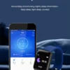 Smart Watch Sport Fitness Bracelet Control Music Message Display Pedometer Bluetooth Connect Smartwatch 116 Alarm Clock Weather