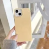 Case For iPhone 15 14 Pro Max plus 13 12 11 X XS XR 7 8 Plus 16 Soft Silicone Eco-friendly Biodegradable Eco-Wheat Straw Cover