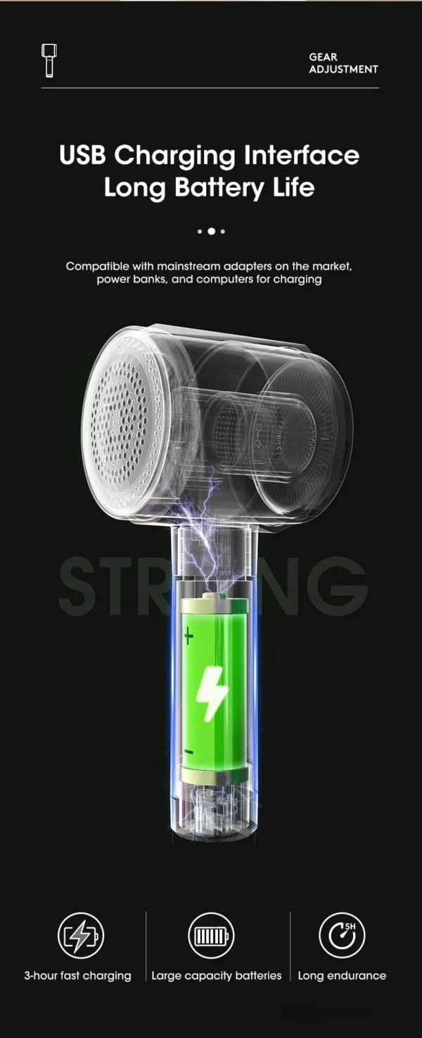 Lint Remover for Clothing Portable Electric Fuzz Pellet Remover LED Display Rechargeable Fabric Shaver Fluff Remover Winter