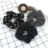 3Pcs/Lot Korean Printing Large Hair Bands For Women Girl Elastic Hair Ring Fashion Scrunchies Dating Party Headdress Accessories