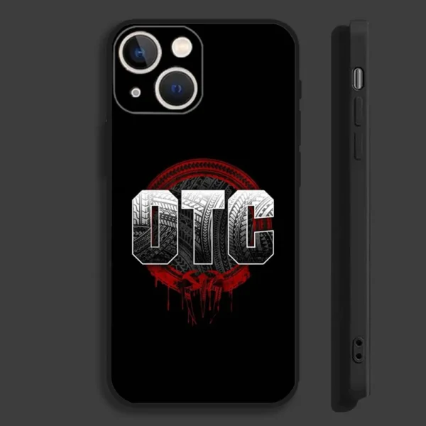 OTC R-Roman R-Reings Phone Case For iPhone 16,15,14,13,12,11,Pro,Max,Plus,Mini,X,XS,XR,8,7,6,S,SE Soft Black Case