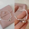 VENTFILLE 925 Sterling Silver Zircon Love Heart Bracelet For Women Bowknot Stars Bead Snake Bone Chain Jewelry Gift Dropship