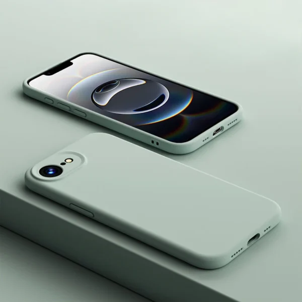 For Apple Iphone 16E 16e Iphone16e Liquid Silicone Phone Case for IPHONE SE 4 SE4 Lens Protection Protective Cover Soft Shell