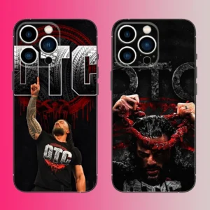 OTC R-Roman R-Reings Phone Case For iPhone 16,15,14,13,12,11,Pro,Max,Plus,Mini,X,XS,XR,8,7,6,S,SE Soft Black Case
