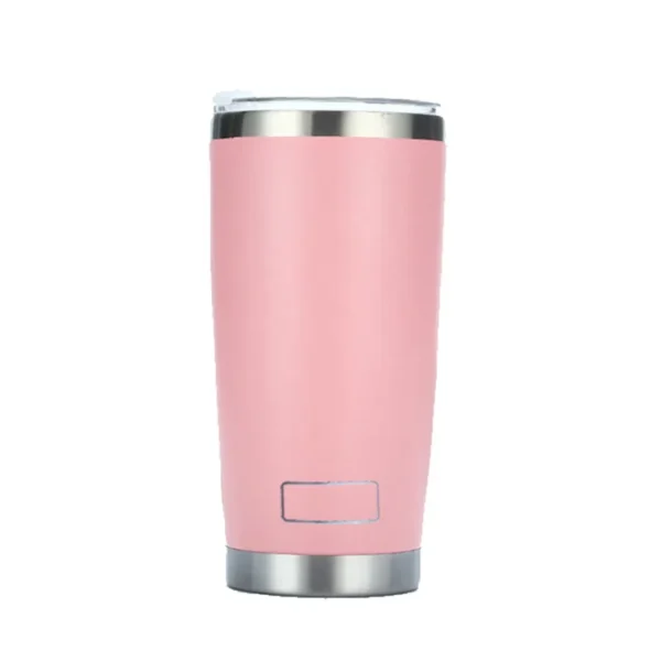 20oz Travel Mug Yetys Ice Cup Tumbler 304 Stainless Steel Double Wall Vacuum Insulated Coffee Mug Flask Water Bottle for Outdoor