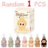 For Labubu 2 Heartbeat Macaron Enamel The Monsters Face Blind Box Pvc Figurine Tabletop Ornament Kawaii Doll Kid Birthday Gift