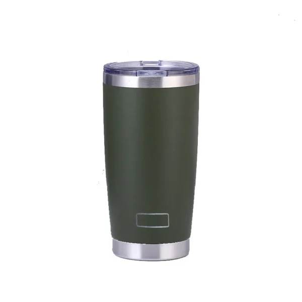 20oz Travel Mug Yetys Ice Cup Tumbler 304 Stainless Steel Double Wall Vacuum Insulated Coffee Mug Flask Water Bottle for Outdoor