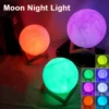 Book Light LED Moon Light Galaxy Light, Moon Night Light, Girl, Boy, Child Birthday Gift, Bedroom Decoration Indoor lighting