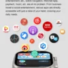 DT Ultra 3 Smartwatch Amoled Screen 4GB MP3 MP4 Player Bluetooth Network Sharing APP Store ChatGPT Smart AI Watch Men Sportwatch