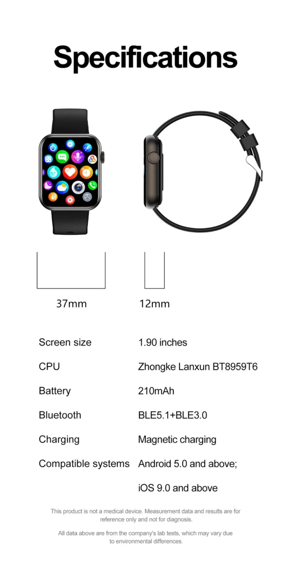 2025 New For XIAOMI Smart Watch Full Touch Screen Bluetooth Call Heart Rate Waterproof Watches Sports Bracelet Smartwatch Women