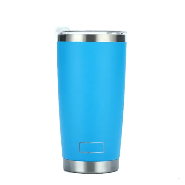 20oz Travel Mug Yetys Ice Cup Tumbler 304 Stainless Steel Double Wall Vacuum Insulated Coffee Mug Flask Water Bottle for Outdoor