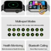 2025 New For XIAOMI Smart Watch Full Touch Screen Bluetooth Call Heart Rate Waterproof Watches Sports Bracelet Smartwatch Women