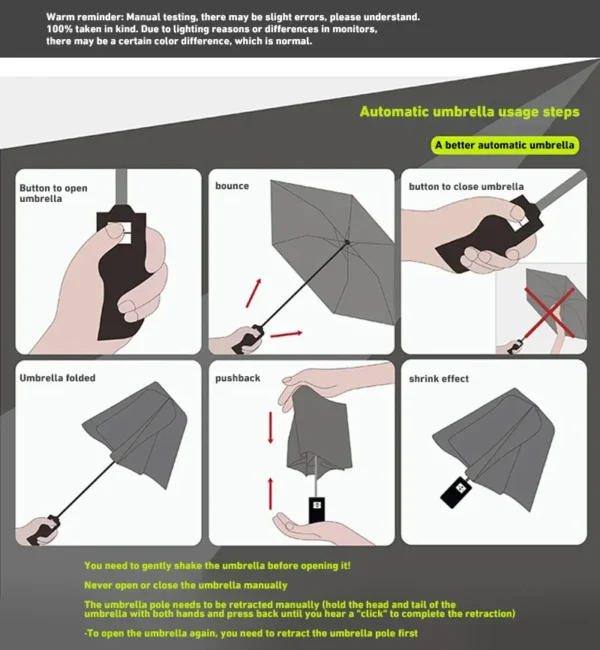 Xiaomi Automatic Umbrella 24 Bone Solid Color Automatic Umbrella Light Collapsible Large Size Outdoor Sunshade UV Protection