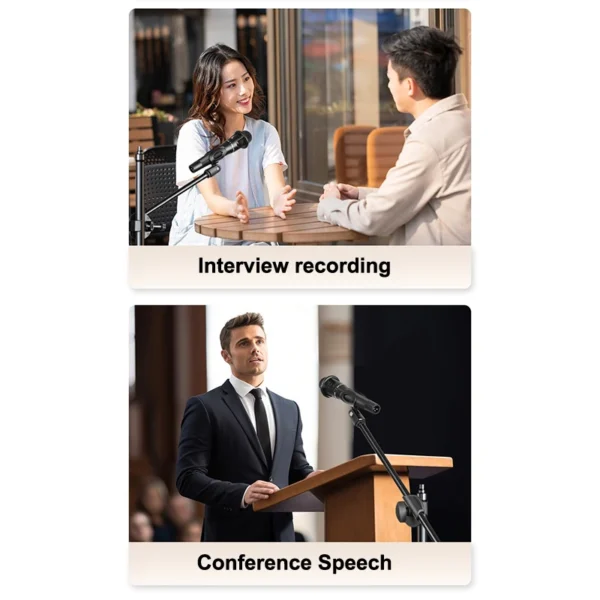 Microphone Boom Tripod Stand 1.7 2.1M Mic Tripod Bracket 66CM Crossbar Arms With Clip And Phone Holder For Iphone Samsung Xiaomi