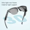 Touch Based Intelligent Bluetooth Glasses with Bone Conduction For Outdoor Sports Calls Sunglasses Business Wireless Headphones