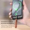 240W Mobile Fast Charging Cable Type-C to USB-C Keychain Anti Loss Hanging Rope 48V5A Short Line Laptop Tablet Charging Cable