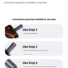 Aluminum Alloy Mini Blowing Cigarette Lighter No Charging, No Gas TYPE-C Plug Portable OTG Output Low Consumption Lighter