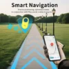 RSH 4PCS GPS Tracker for Samsung Global Finder Work with Android Google's Find Hub Anti-loss Alerts Smart Tag Sound Fast Locator