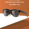Touch Based Intelligent Bluetooth Glasses with Bone Conduction For Outdoor Sports Calls Sunglasses Business Wireless Headphones