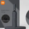 Xiaomi Automatic Umbrella 24 Bone Solid Color Automatic Umbrella Light Collapsible Large Size Outdoor Sunshade UV Protection