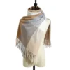 Sweater Tops Warm Tassel Luxury Brand Women Plaid Scarf Warm Shawl Wrap Korean Style Scarf Autumn Winter Shawl Scarf