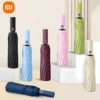 Xiaomi Automatic Umbrella 24 Bone Solid Color Automatic Umbrella Light Collapsible Large Size Outdoor Sunshade UV Protection