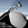 Xiaomi 4K HD AI Smart Glasses Chat GPT 100MP Camera Bluetooth Call 260Mah Battery Voice Assistant  Control Smart Glasses 2025