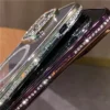 New Fashion Glitter Diamond Transparent Case For iPhone 16 15 14 13 17 12 Pro Max 16 Plus Magnetic Wireless Charge Bumper Cover