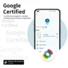 RSH 4PCS GPS Tracker for Samsung Global Finder Work with Android Google's Find Hub Anti-loss Alerts Smart Tag Sound Fast Locator