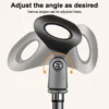 Microphone Boom Tripod Stand 1.7 2.1M Mic Tripod Bracket 66CM Crossbar Arms With Clip And Phone Holder For Iphone Samsung Xiaomi