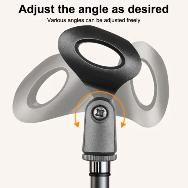 Microphone Boom Tripod Stand 1.7 2.1M Mic Tripod Bracket 66CM Crossbar Arms With Clip And Phone Holder For Iphone Samsung Xiaomi