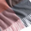 Sweater Tops Warm Tassel Luxury Brand Women Plaid Scarf Warm Shawl Wrap Korean Style Scarf Autumn Winter Shawl Scarf