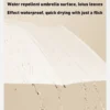Xiaomi Automatic Umbrella 24 Bone Solid Color Automatic Umbrella Light Collapsible Large Size Outdoor Sunshade UV Protection