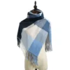 Sweater Tops Warm Tassel Luxury Brand Women Plaid Scarf Warm Shawl Wrap Korean Style Scarf Autumn Winter Shawl Scarf