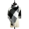 Sweater Tops Warm Tassel Luxury Brand Women Plaid Scarf Warm Shawl Wrap Korean Style Scarf Autumn Winter Shawl Scarf