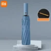 Xiaomi Automatic Umbrella 24 Bone Solid Color Automatic Umbrella Light Collapsible Large Size Outdoor Sunshade UV Protection
