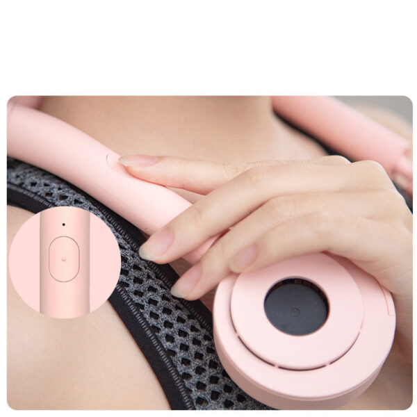 Portable Neck Fan – Rechargeable Hands-Free Bladeless Cooling Fan for Travel, Gym & Outdoor Use | Stay Cool Anywhere with Medorify